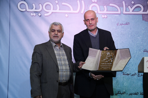 حفل تكريم الحاج ابو سعيد الخنساء
