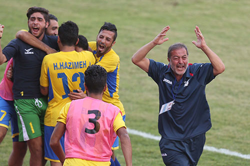 الصفاء يُسقط الاخاء ويعتلي الصدارة 