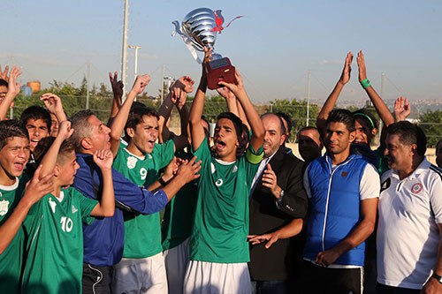الانصار بطلاً للبنان لفئة الأشبال 2014