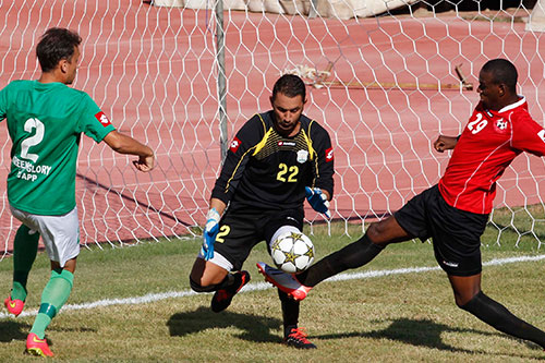 فوز الانصار على الاخاء 3-2