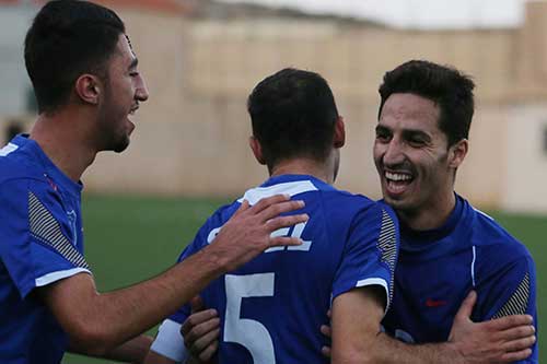 فوز شباب الساحل على الاخاء 2-0