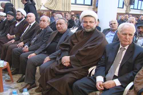 احياء الذكرى السنوية اﻻولى ﻻستشهاد القائد الحاج حسان اللقيس
