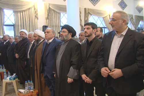 احياء الذكرى السنوية اﻻولى ﻻستشهاد القائد الحاج حسان اللقيس