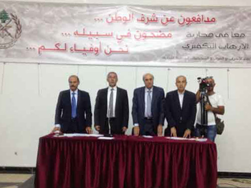 التضامن مع الجيش يلف لبنان