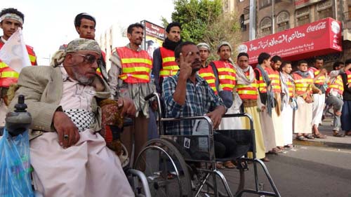 تظاهرات مطالبة بالإصلاح في اليمن