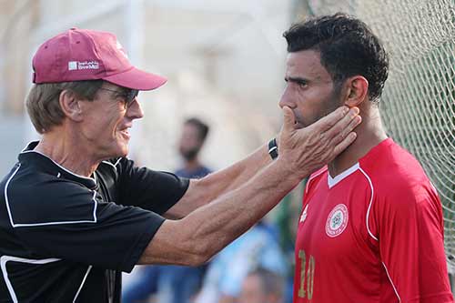 فوز النجمة على منتخب لبنان 4-1 