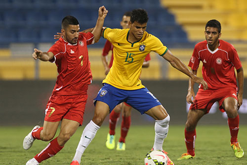 تعادل منتخب لبنان والاولمبي البرازيلي 