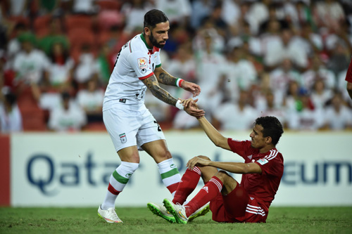 كأس آسيا : ايران تتصدر المجموعة الثالثة بفوزها على الامارات