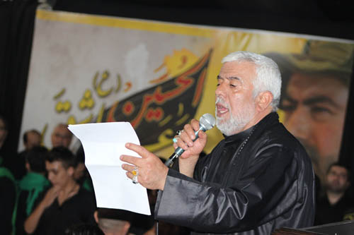 احياء الليلة الخامسة من عاشوراء 2015 في الجنوب
