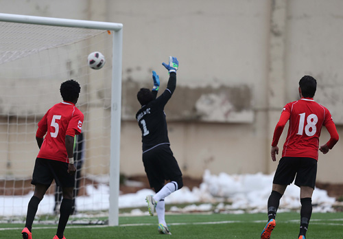 فوز النجمة على الاخاء الاهلي عاليه 