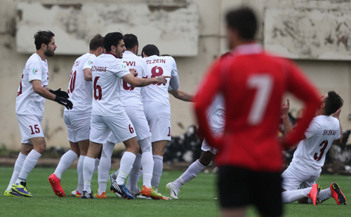 فوز النجمة على الاخاء الاهلي عاليه 