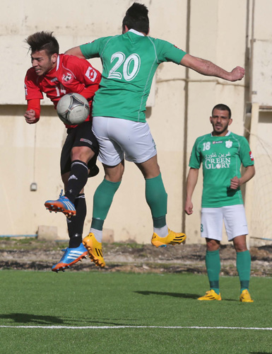 الاخاء الاهلي عاليه يٌسقط الانصار في بحمدون