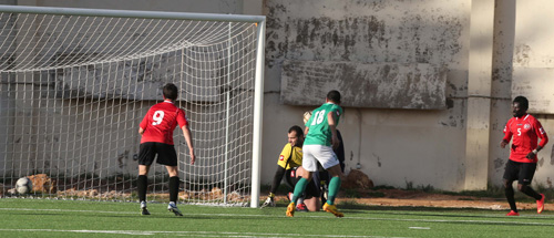 الاخاء الاهلي عاليه يٌسقط الانصار في بحمدون