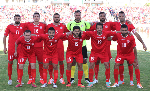 فوز الكويت على لبنان في ملعب صيدا 