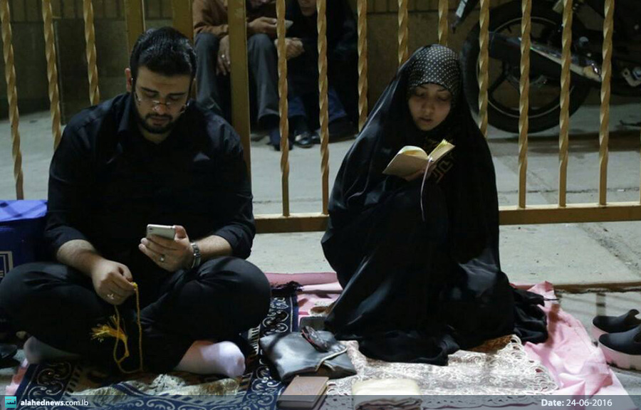  مراسم احياء ليلة القدر في الحرم الفاطمي المطهر- مدينة قم