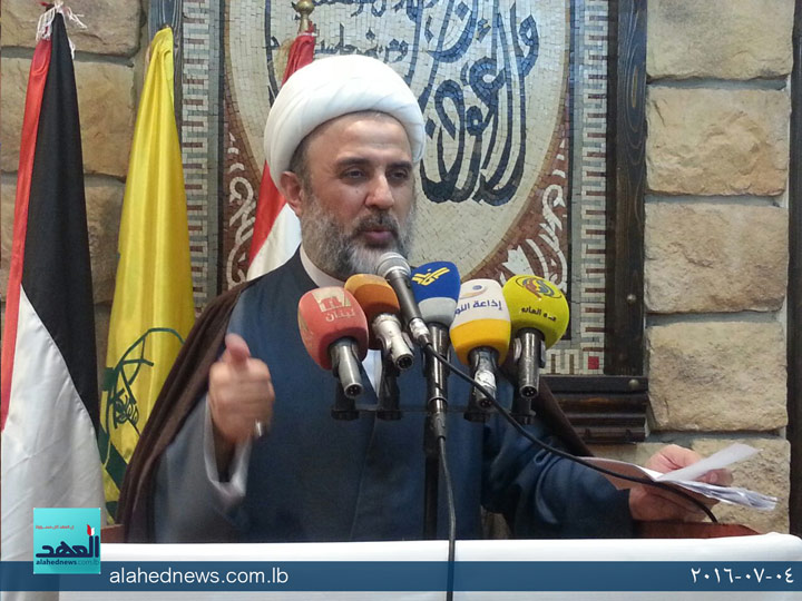 يوم القدس العالمي في مركز الإمام الخميني - صيدا - 04-07-2016