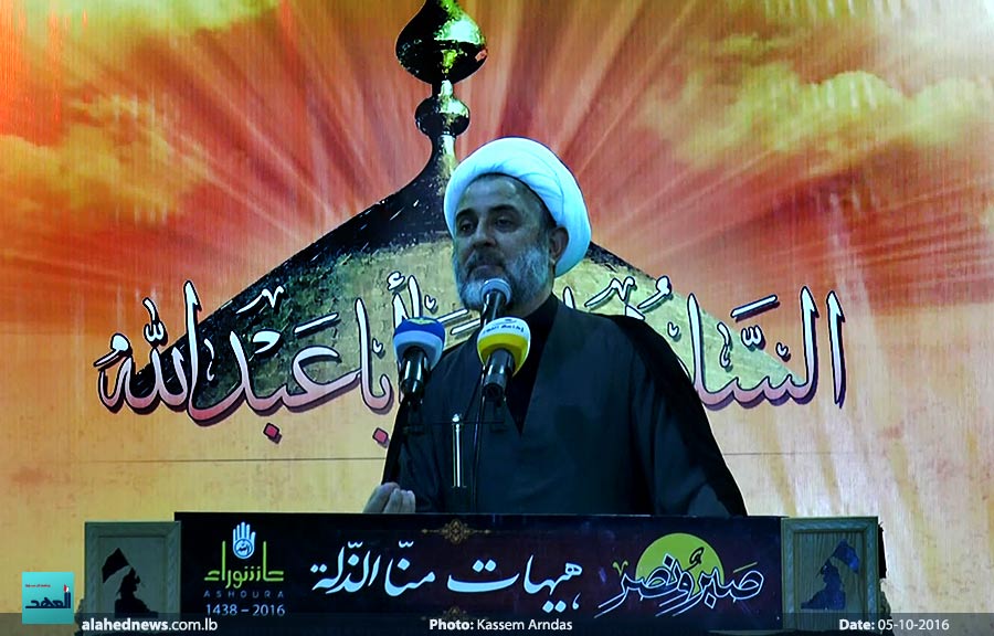 الليلة الثالثة من إحياء المراسم العاشورائية - الجنوب..(2016-10-05)