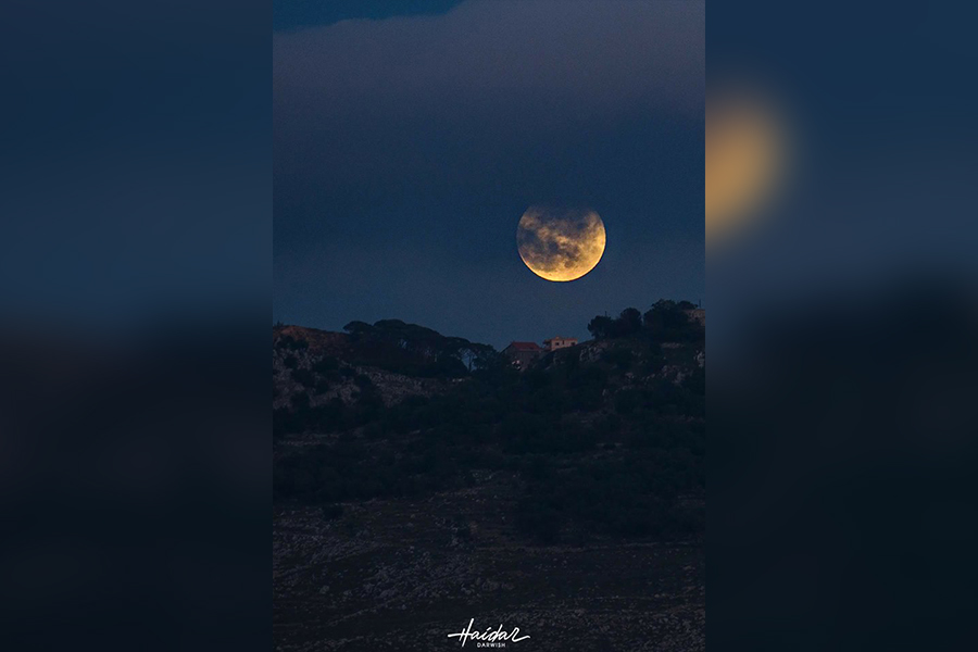 اجمل صور التقطها لبنانيون لـ القمر العملاق -(2016-11-14)