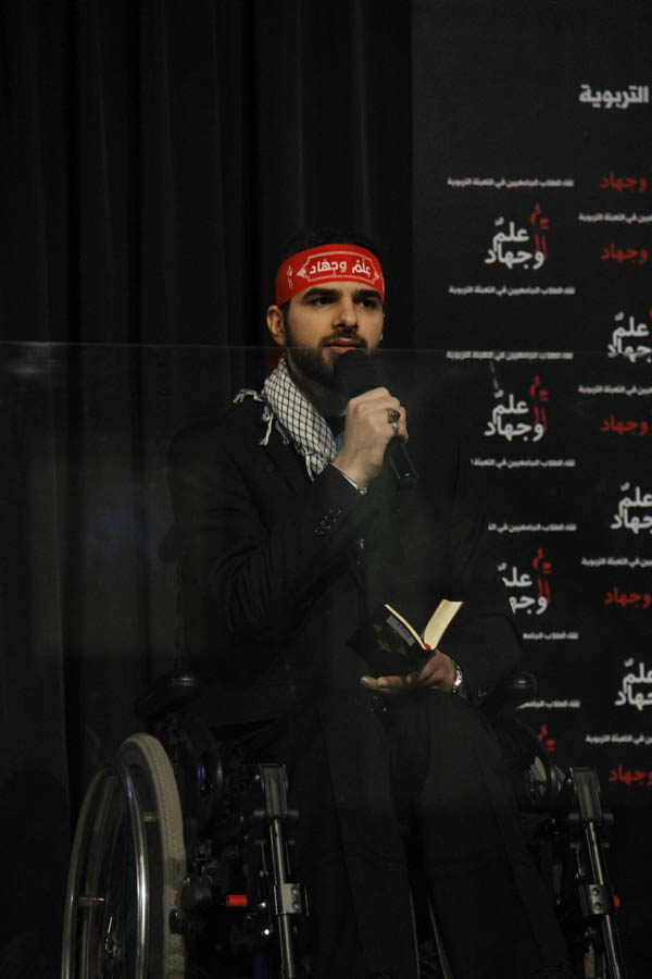 لقاء السيد نصرالله بالطلاب الجامعيين في التعبئة التربوية