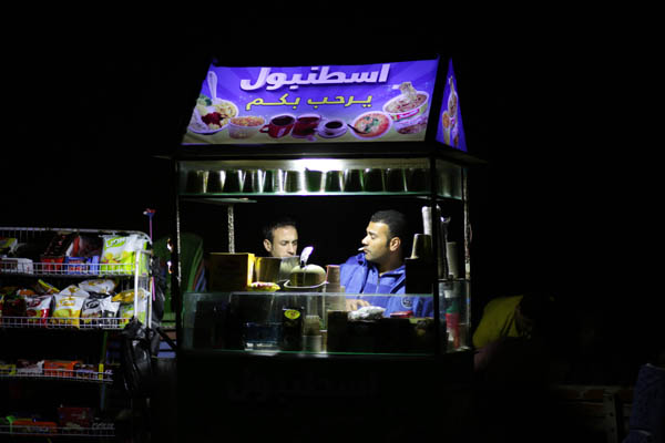 الباعة المتجولون في غزة