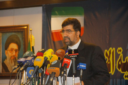 افتتاح المعرض الايراني الثاني في بيروت