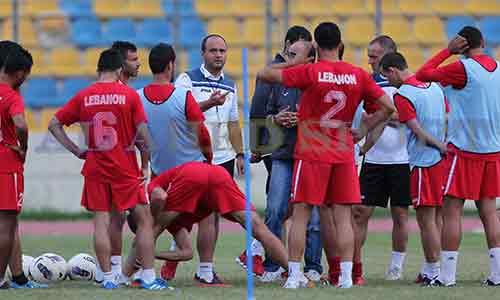 منتخب لبنان لكرة يلتقي نظيره العراقي ودياً