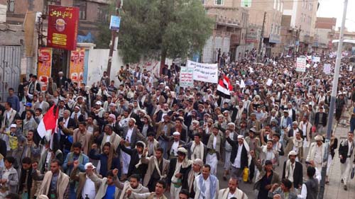 تظاهرات مطالبة بالإصلاح في اليمن