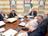 جلسة لمجلس الوزراء في بعبدا تسبقها خلوة بين الرئيسين سليمان والسنيورة, والمر يؤكد: لا تعيين لقائد الجيش اليوم