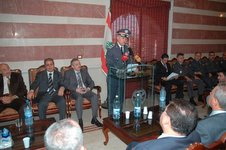 اللواء ريفي يدشن شارع الشهيد وسام عيد في دير عمار