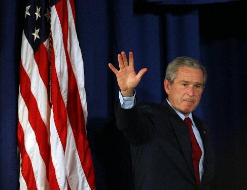 غالبية الأميركيين يتوقون لرؤية بوش يغادر البيت الأبيض

