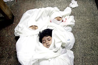 خاص الانتقاد.نت: الأطفال وقود الحرب على غزة..
