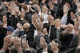 جورجيا: حملة إقالة ساكاشفيلي تنطلق