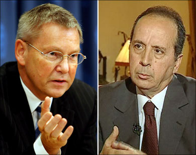 اللواء جميل السيد يقاضي المحقق ميليس بفرنسا   
