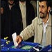 ايران: نجاد يتقدم بعد فرز 90% من الأصوات   وانصاره يحتلفون بفوزه 