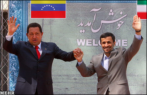 تشافيز في طهران للمرة السابعة