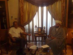 الأمين العام لحركة التوحيد الاسلامي يستقبل وفدا من الصليب الأحمر الدولي 