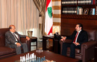 عون يزور الحريري في بيت الوسط: اتفقنا على بعض النقاط والبعض الاخر بحاجة لبحث