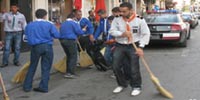 خاص الانتقاد.نت: كشافة المهدي (عج) تطلق "اليوم العام" للنظافة ـ مصور