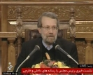 لاريجاني : اذا لم يصلح الغرب سلوكه تجاه إيران فإنها ستستخدم إمكانياتها للدفاع عن انجازاتها النووية المدنية