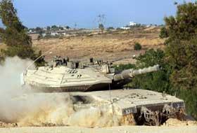 توغل لآليات إسرائيلية وسط قطاع غزة