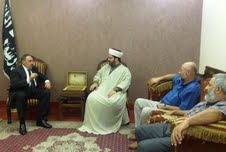 البعريني والشيخ شعبان يرحبان بالزيارة المرتقبة لنجاد الى لبنان
