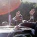 تقرير مصور للاستقبال الشعبي للرئيس الايراني على طريق مطار بيروت الدولي