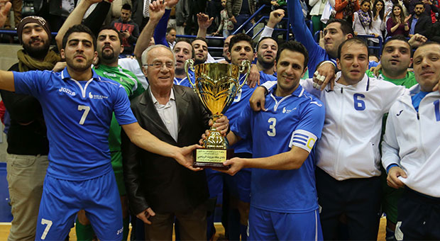 كرة الصالات : بنك بيروت بطل لبنان للمرة الاولى