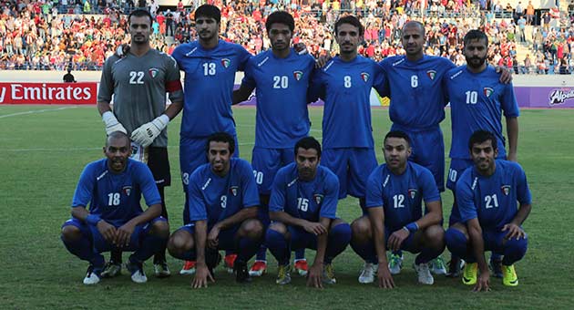 تشكيلة منتخب الكويت لمواجهة ايران في تصفيات آسيا