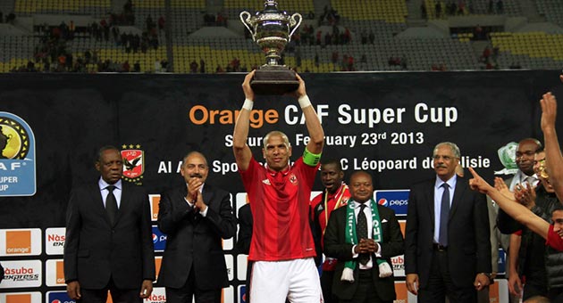 الاهلي المصري يُتوج بطلاً لـ كأس السوبر الافريقية