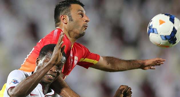 تعادل الجيش القطري وفولاذ الايراني في الدوحة