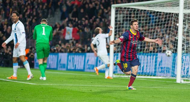 ابطال اوروبا : تأهل برشلونة وباريس سان جرمان الى ربع النهائي