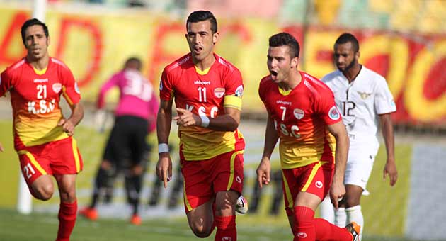 فولاذ الايراني تغلب على الجيش القطري وعبر لثمن النهائي