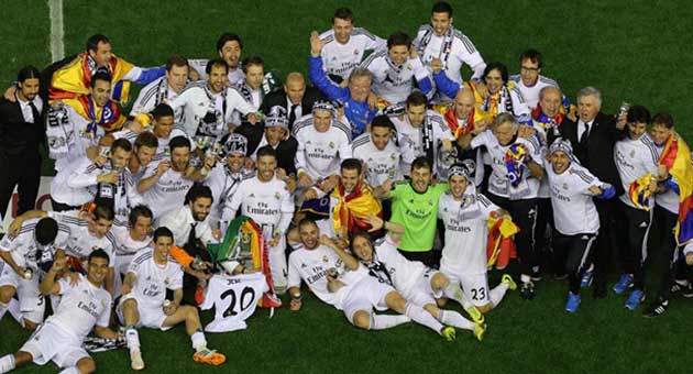 ريال مدريد بطلاً لكأس اسبانيا على حساب برشلونة