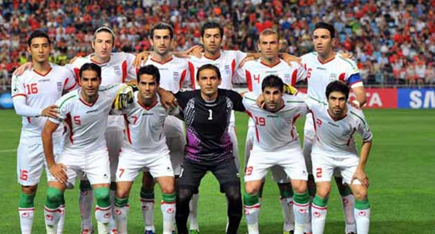 التشكيلة الاولية لمنتخب ايران المشارك في كأس العالم